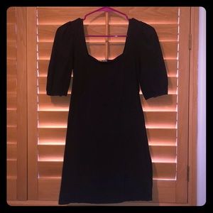 Juniors Black Dress
